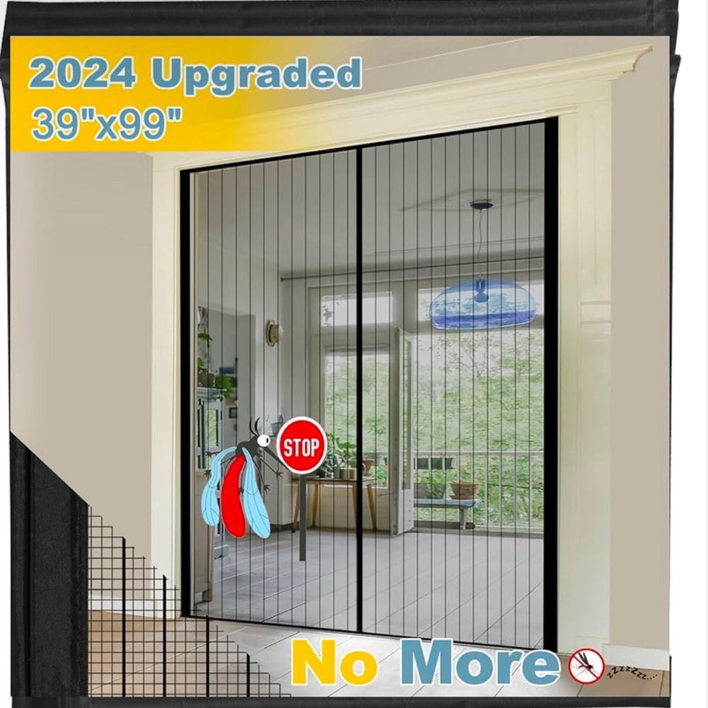 Magnetic Screen Door 2024 Upgrade